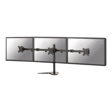 NEOMOUNTS Stolni stalak za TV/monitor FPMA-D550DD3, za 3 monitora, 13"-27", do 6 kg po monitoru, puni pokret